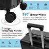 Lyngins 3-Piece Luggage Set –20" Carry on Luggage, Hardside Spinner Suitcase Set (24" & 28" ) 360° Silent Double Wheels, 3-Stage Telescoping Handle - 3 of 4