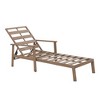 Cesicia 61.4'' x 26.8'' x 35.4'' in Chaise Lounge Chair for Outdoor, Patio Recliner with 4-Position Adjustable Backrest & Cushion for Beach, Lawn - 4 of 4