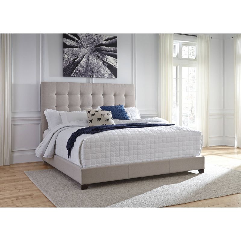 Dolante Queen Upholstered Bed Beige - Signature Design by Ashley, 4 of 15