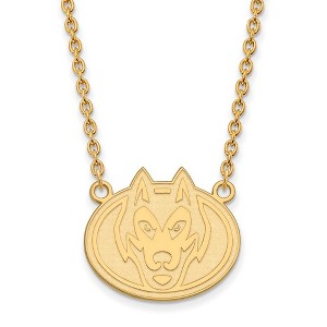 Black Bow Jewelry 10k Yellow Gold St. Cloud State Huskies NCAA Necklace 18 Inch - 1 of 4