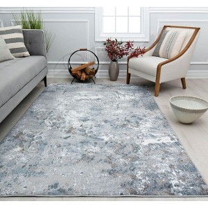 Rugs America Amabella Abstract Vintage Area Rug - 1 of 4