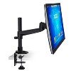 Mount-It! Full Motion Adjustable Single Computer Monitor Desk Clamp Mount Up to 32" Black  - 2 of 4