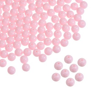 Unique Bargains Loose Craft DIY Earring Necklace Making Acrylic Round Beads 1700 Pcs - 1 of 4
