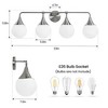 KAISITE 2-Light Vanity Sconce Mid-Century Vanity Sconce - 2 of 4