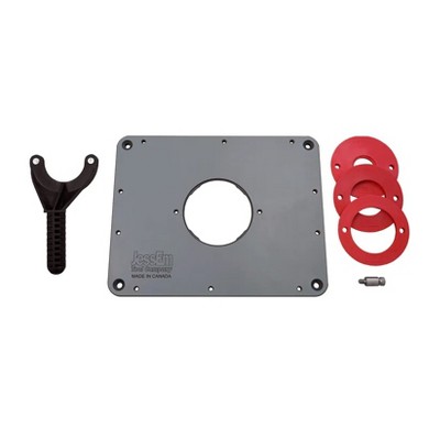 JessEm 03101 Rout-R-Plate, Phenolic Router Table Insert Plate, Imperial