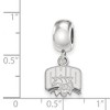 Black Bow Jewelry Sterling Silver Ohio Bobcats NCAA Bead Charm - 3 of 4