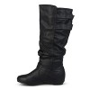 Journee Collection Womens Tiffany Hidden Wedge Mid Calf Boots - image 2 of 4