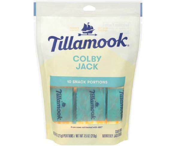 Tillamook Colby Jack Snack Cheese - 7.5oz