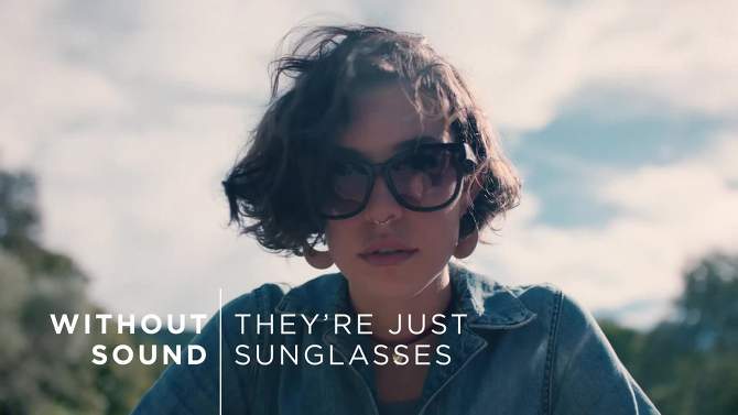 Bose Frames Bluetooth Audio Cateye Sunglasses - Soprano, 2 of 14, play video