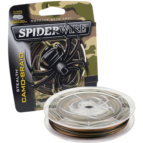 Spiderwire Stealth Translucent Braid Fishing Line 50 # 300 Yards Fluoro Coat 
