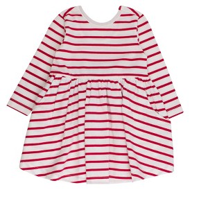 Rufflebutts Toddler Girls Long Sleeve Twirl Dress - 1 of 2
