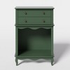 ONWITH Pet Storage Cabinet , 2 Drawers and Semi-Open Space, Hidden Cat Litter Box - 2 of 4