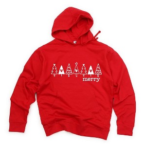 Simply Sage Market Women's Graphic Hoodie Merry Trees - 1 of 3