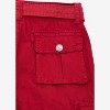 RAW X Boy's Belted Twill Cargo Shorts - 4 of 4
