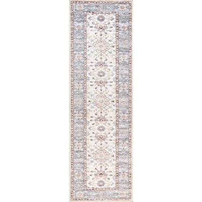 Nuloom Gemma Pet Friendly Machine Washable Transitional Floral Area Rug