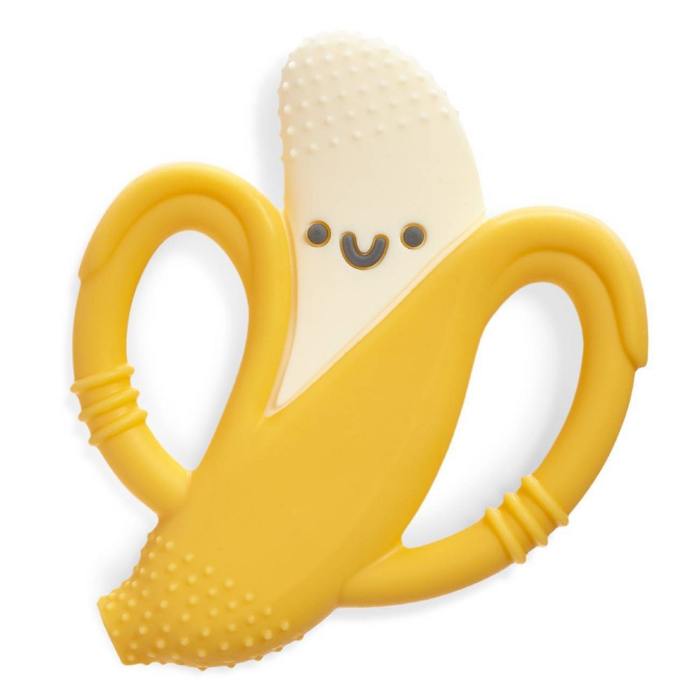 Photos - Rattle / Teether Itzy Ritzy Easy Hold Teether - Banana 