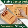 Foldable Bath Caddy Tray for Relaxing Soaks with Silicone Sides, Versatile Design, Adjustable Fit - 2 of 4