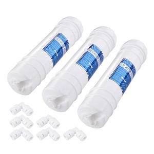 Yescom Replacement Water Filters PP GAC CTO RO UF Water Purifer Stage 1-3 3PCS - 1 of 4