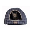 Armarkat Cat Bed C65HHG/LS, Purple Gray Combo Checkered Pattern - image 2 of 4