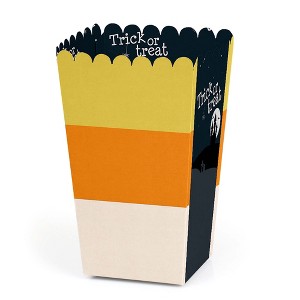 Big Dot of Happiness Trick or Treat - Halloween Party Favor Popcorn Treat Boxes - Set of 12 - 1 of 4