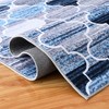 Modern Geometric Area Rug Non-Slip Stain-Resistant Accent Area Rugs - 4 of 4