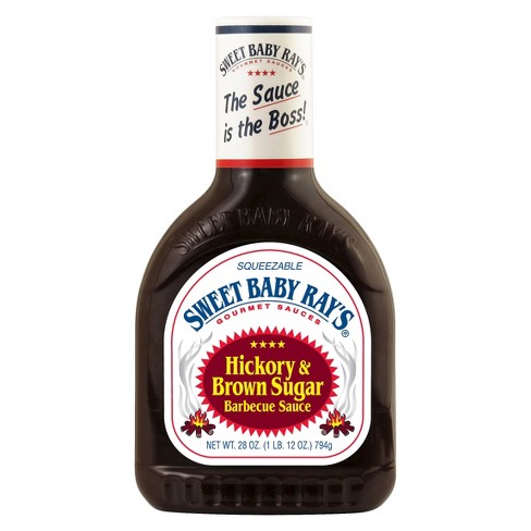 Sweet Baby Ray's Hickory & Brown Sugar Barbecue Sauce - 28oz : Target