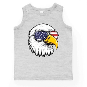 The Juniper Shop Patriotic Eagle Sunglasses Youth Tank Top - 1 of 4