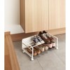 Yamazaki Home - Rolling Shoe Rack (9" H) - Steel - Black - 2 of 4