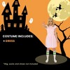 Stranger Things Eleven Short Sleeve Adult Costume Dress - Pink - 4 of 4