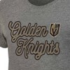 NHL Vegas Golden Knights Women's Gray Fashion T-Shirt - 3 of 3