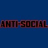 Men's Design By Humans ANTI-SOCIAL BEHAVIOR By Abstractofficial T-Shirt - 2 of 2