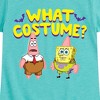 Girls' - SpongeBob SquarePants - What Costume Fitted Short Sleeve Graphic T-Shirt - 2 of 4