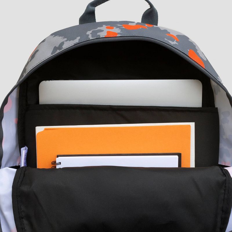 Neff Structure 18&#34; Backpack - Gray/Orange, 5 of 7