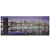 Northlight LED Lighted Brooklyn Bridge Skyline Canvas Wall Art - 15.75" x 39.25" - 2 of 3