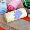 Slickblue Embroidered Coral Fleece Throw Blanket for Kids - Soft & Cozy, 29.5" x 39.4", Multiple Design & Color Options - 3 of 4