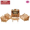 Calico Critters Comfy Living Room Set, Dollhouse Furniture and Accessories - 2 of 4
