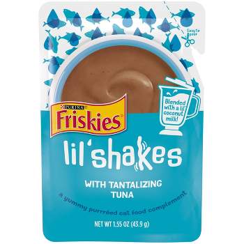 Friskies Lil' Shakes Tuna Wet Cat Food - 1.55oz