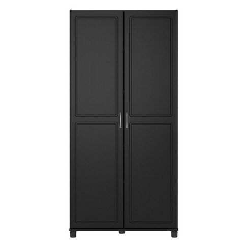 36 Boost Utility Storage Cabinet Obsidian Black Room Joy Target