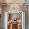 D35.5 in. 24-Light Modern Gold Candle Crystal Chandelier - 4 of 4