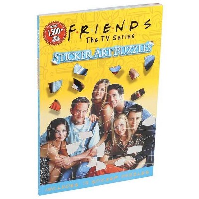 Friends Sticker Art Puzzles - by  Editors of Thunder Bay Press (Paperback)