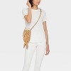 Straw Fish Crossbody Bag - A New Day™ Cream - 2 of 4