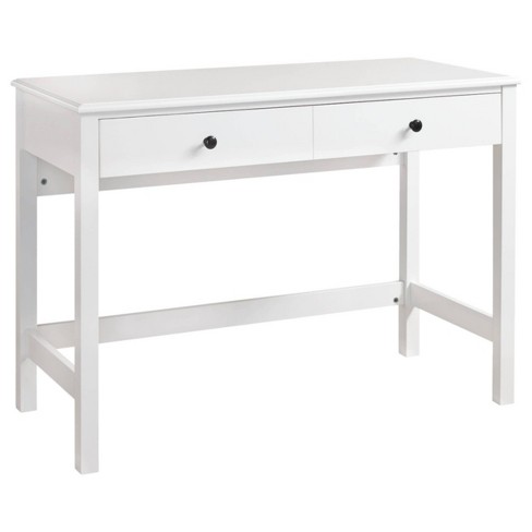 Target small white deals desk