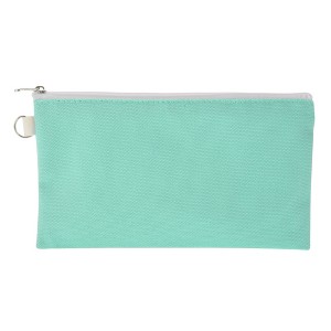 Unique Bargains Rectangular Zipper Coin Purse Wallet 1 Pc - 1 of 4