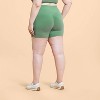Blogilates Women's Criss Cross Scrunch Bike Shorts - 2 of 4