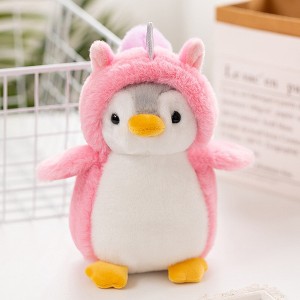 BABYYER Ultrasoft Penguin Plush Toy, 7.87" Lovely Cross-Dressing Penguin Toy, Room Decor Stuffed Animal Toy - 1 of 4