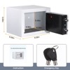 Unique Bargains Home Office Business Fireproof with Electronic Digital Keypad Key Security Small Safe Box - 2 of 4