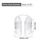 Unique Bargains Plastic Reusable Easy to Recognize Clothes Hanger Marker Color Coding 150 Pcs - 2 of 4