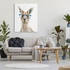 Stupell Industries Kangaroo Blue Hipster Glasses Canvas Wall Art - 2 of 4