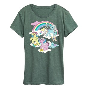 Women's - My Little Pony - Rainbow Scene Short Sleeve Graphic T-Shirt - 1 of 4