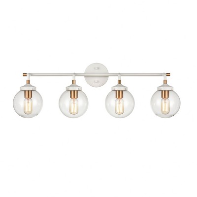 Elk Home Boudreaux 4 - Light Vanity in  Matte White